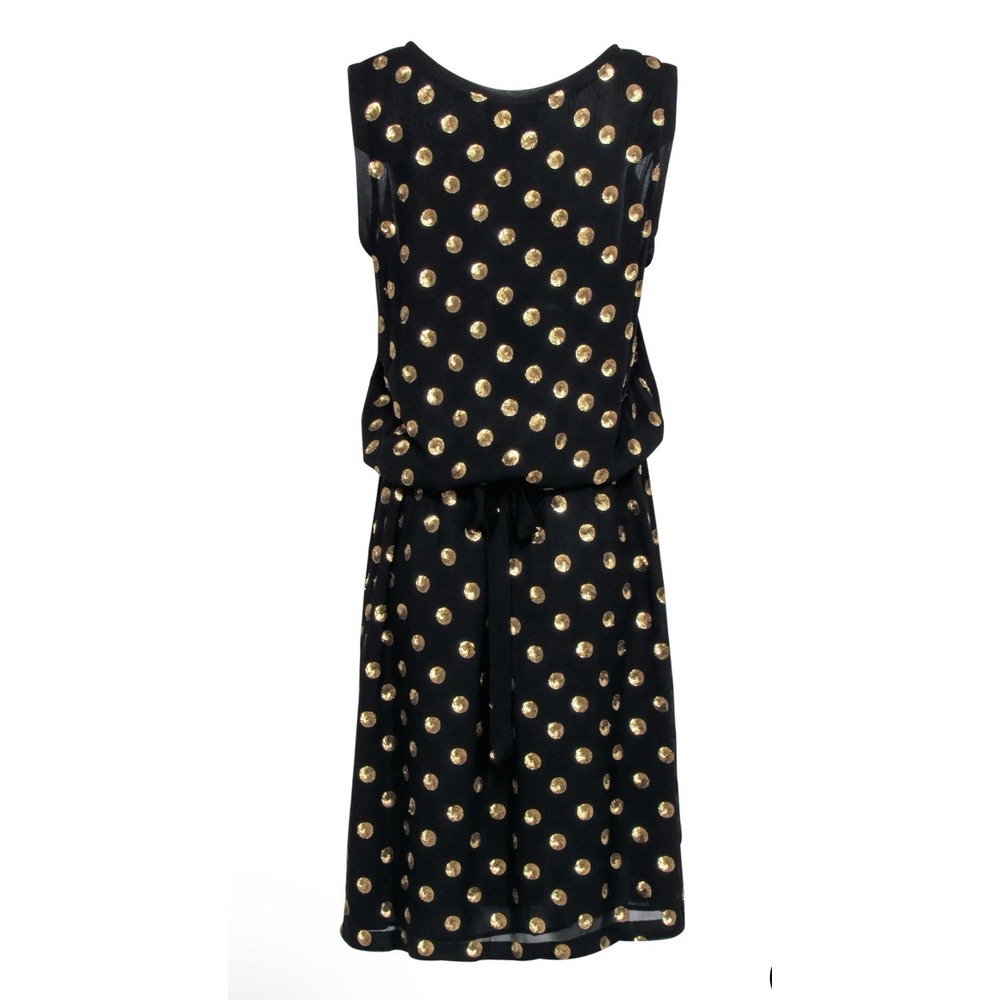 Suno Dot‎ Sequin Tank Dress 100% Silk Size 6